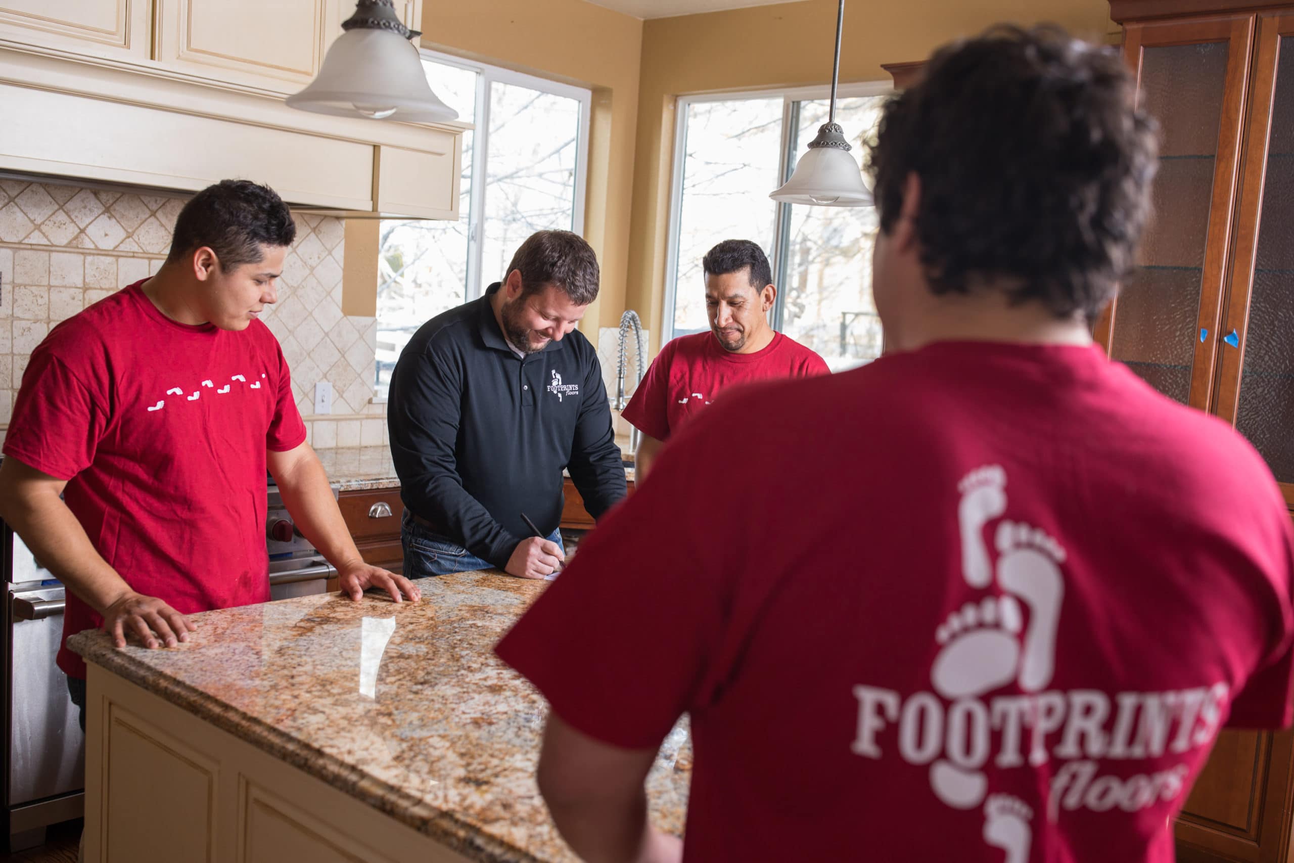Constant support is a huge benefit of a home repair franchise with a Footprints Floors franchise.
