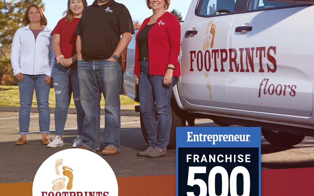Our Flooring Franchise Makes Franchise 500 for 2nd Year in a Row!